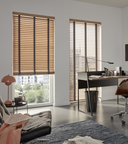 Holzjalousie nach Maß